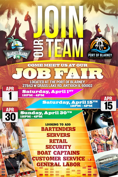 Port of Blarney Employment Page Link